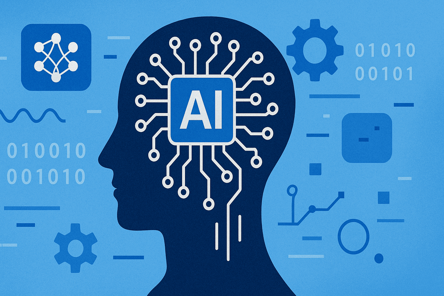 Real estate investor using AI tools on a laptop