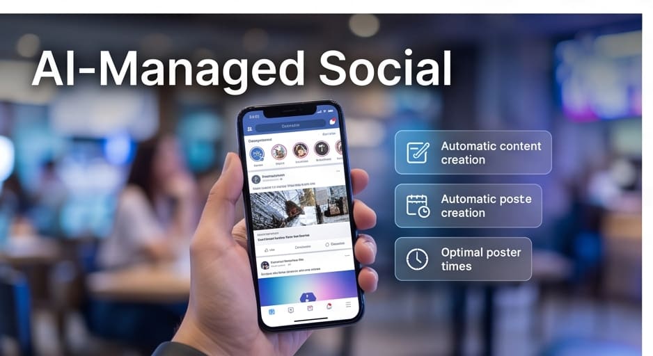 AI-Managed Social