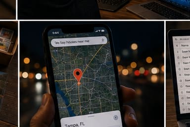 Google Maps local search result for we buy houses near me