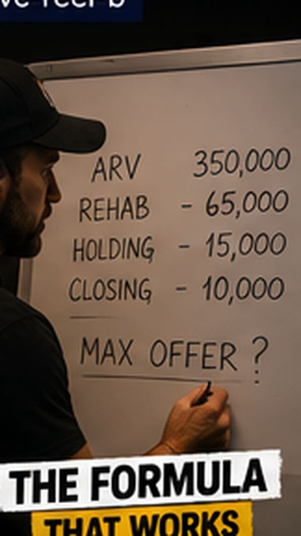 Whiteboard explainer video about real estate numbers
