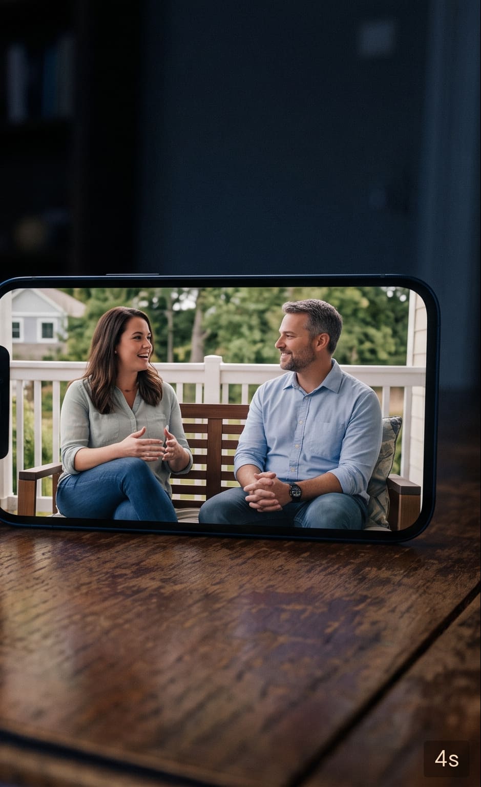 Seller testimonial shot for a real estate investor YouTube ad